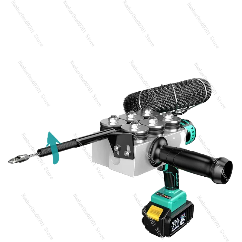 Threading Machine, Lead Device, Automatic Threading Artifact, Special For Hydropower Workers