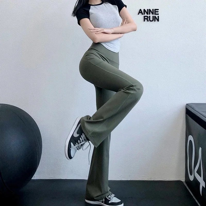 Yoga Pants Extra Slim Women Season Bottom Skin Outer Side Three Fluff Lace Polar Flocking Feel Cute Lining Silky Thick  Vibe