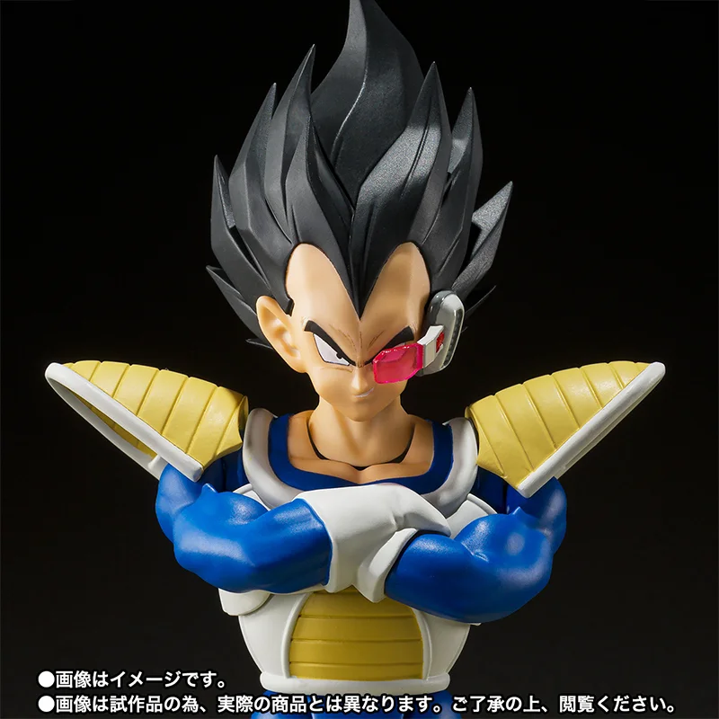 100% In Stock Original BANDAI S.H.Figuarts SHF Dragon Ball Battle Suit Vegeta 24000 Power Level Anime Action Figures Model Toys