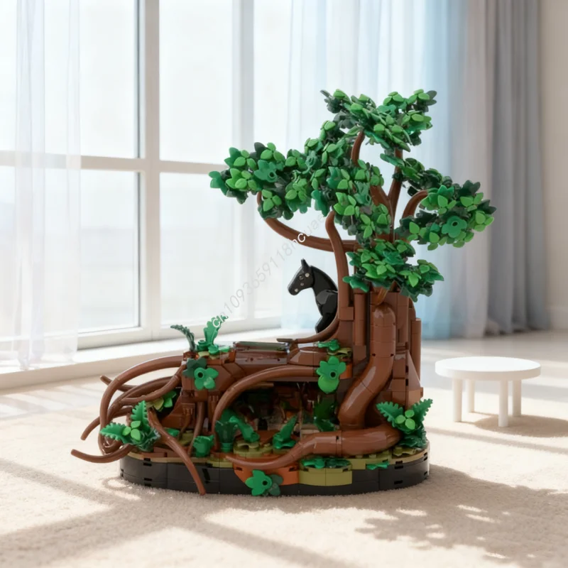 847 قطعة MOC Nazg L أول لقاء نموذج اللبنات هدية الكريسماس لعبة الهندسة المعمارية تجميع لتقوم بها بنفسك فكرة الإبداعية التعليم #1