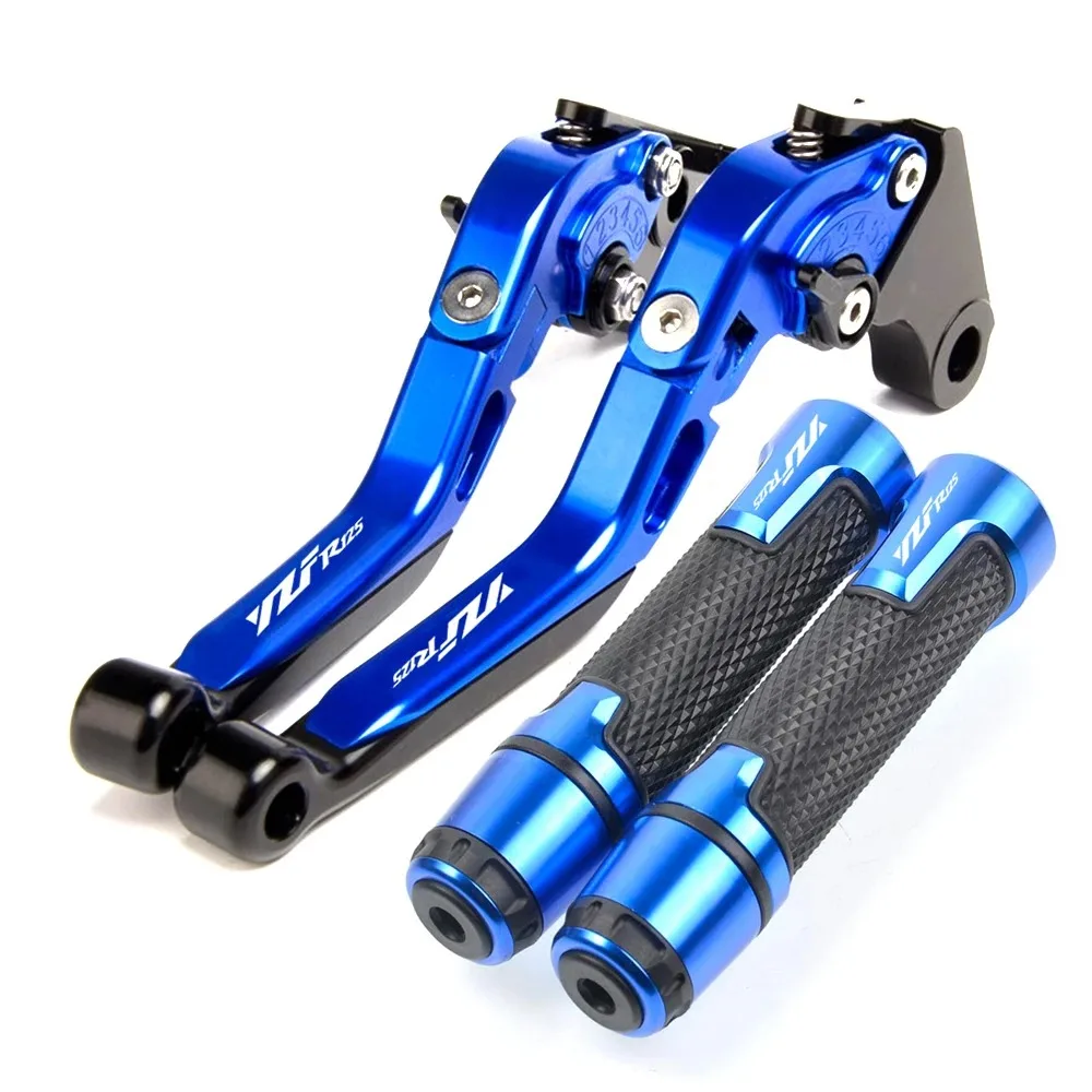 Pour Yamaha YZF R125 YZFR125 R 125 2008 2009 2010 2011 2012 2013 moto leviers d'embrayage de frein réglables poignée poignées de guidon