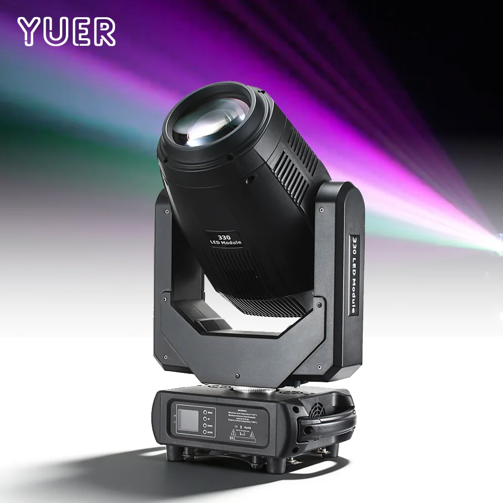YUER LED 330 واط 3IN1 ضوء الرأس المتحرك 13 ألوان 14 Gobos 9 أنماط 8 + 6 أقراص المنشور التركيز بقعة ستروب تأثير DMX512 ل DJ ديسكو