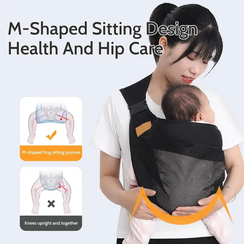 Baby Carrier Soft Fabric Newborns Infant Carrying Bag Waist Stool Strap Adjustable Toddler Sling Wrap Activities accessory