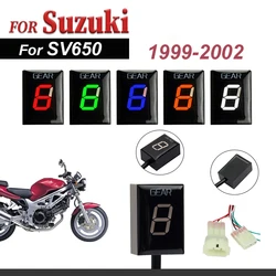 For Suzuki SV650 SV 650 1999 2000 2001 2002 Motorcycle Accessories LED 1-6 Gear  Display Indicator Speed  Instrument  Meter