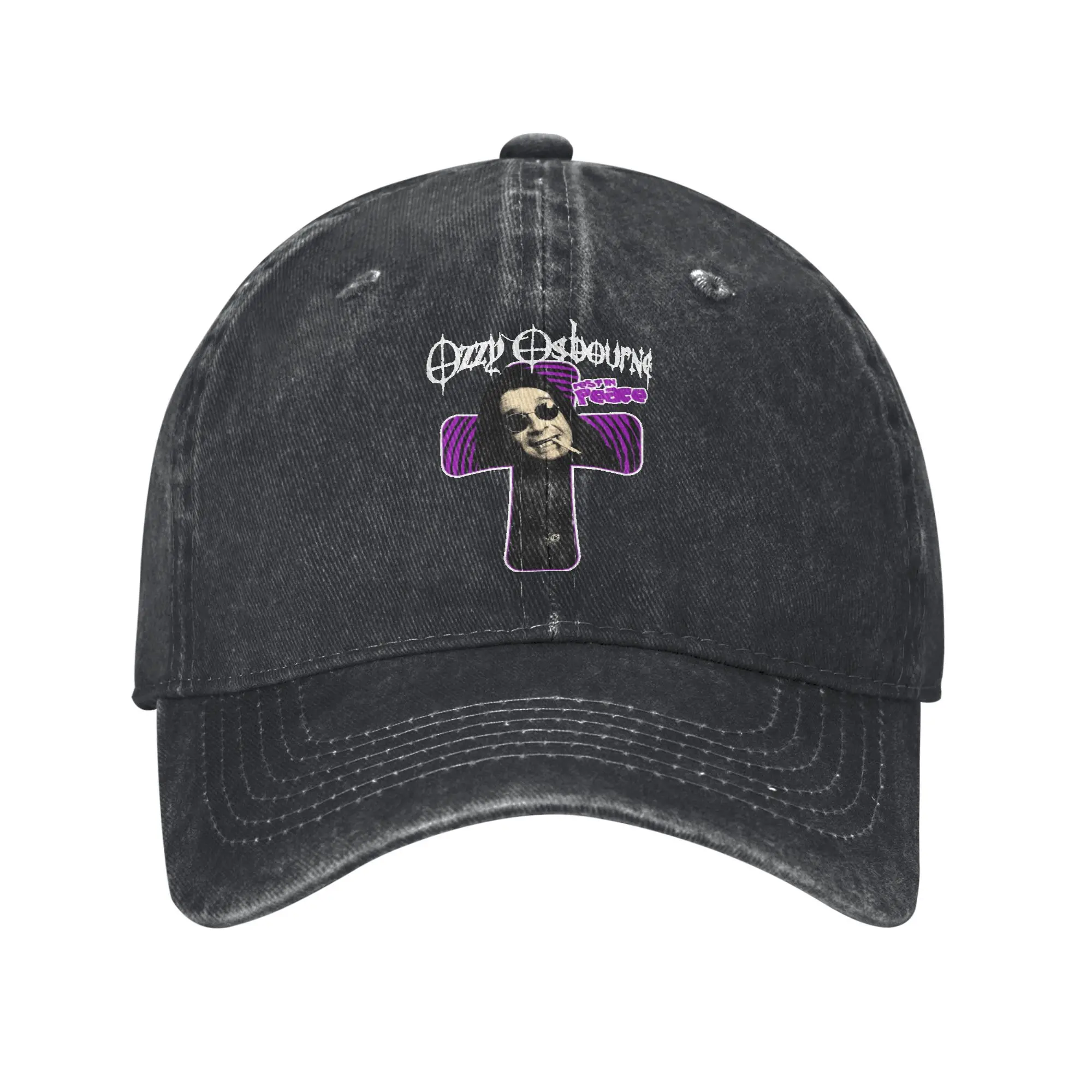 

rip Ozzy Osbourne Print Cap For Unisex Cotton Black Sabbaths Back To The Beginning Trucker Hat Lerisure Wear Baseball Cap