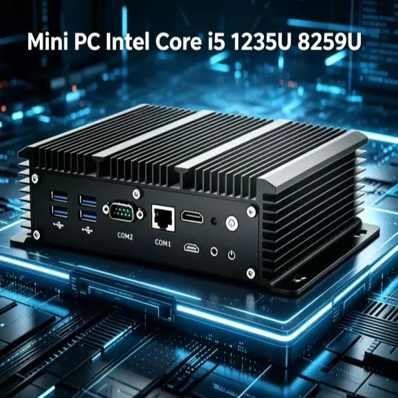 

Topton Fanless Firewall Industrial PC Intel i5 1235U 8259U i3-8140U 4xUSB 6xLan 2*COM AES-NI pfSense OPNsense Home Server