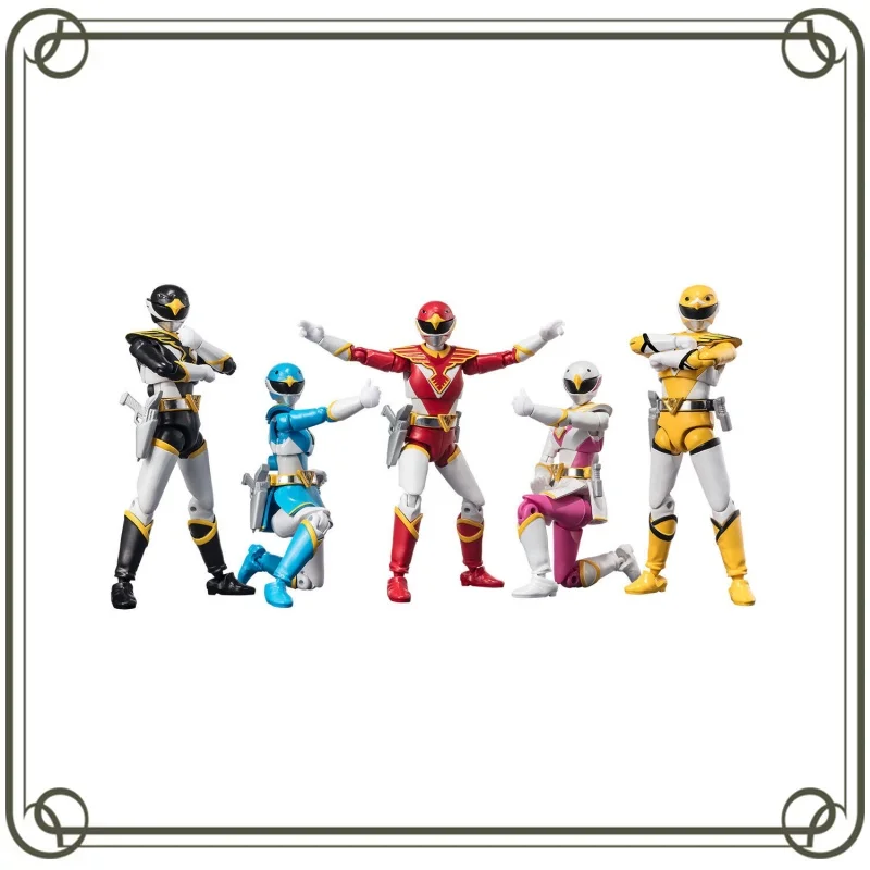 

Bandai Choujin Sentai Jetman Candy Toy Anime Figures SHODO SUPER racing action figures Model kids Toy