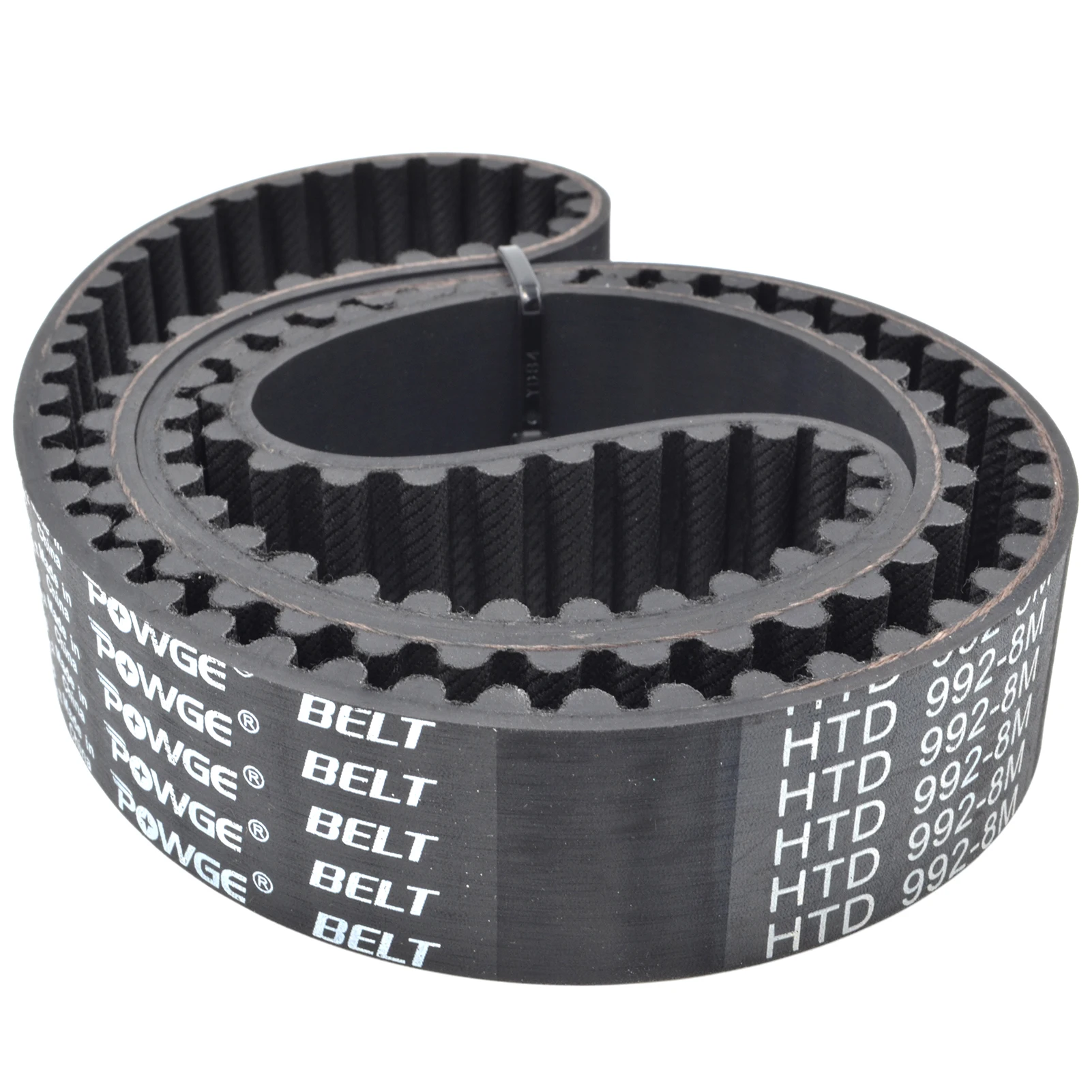 POWGE HTD 8M Timing belt Lp=984 992 1000 1008 1016 1024 1032 1040 1048 1056 1064 1072 1080 1088 1096 1104 Width 15-50mm Rubber