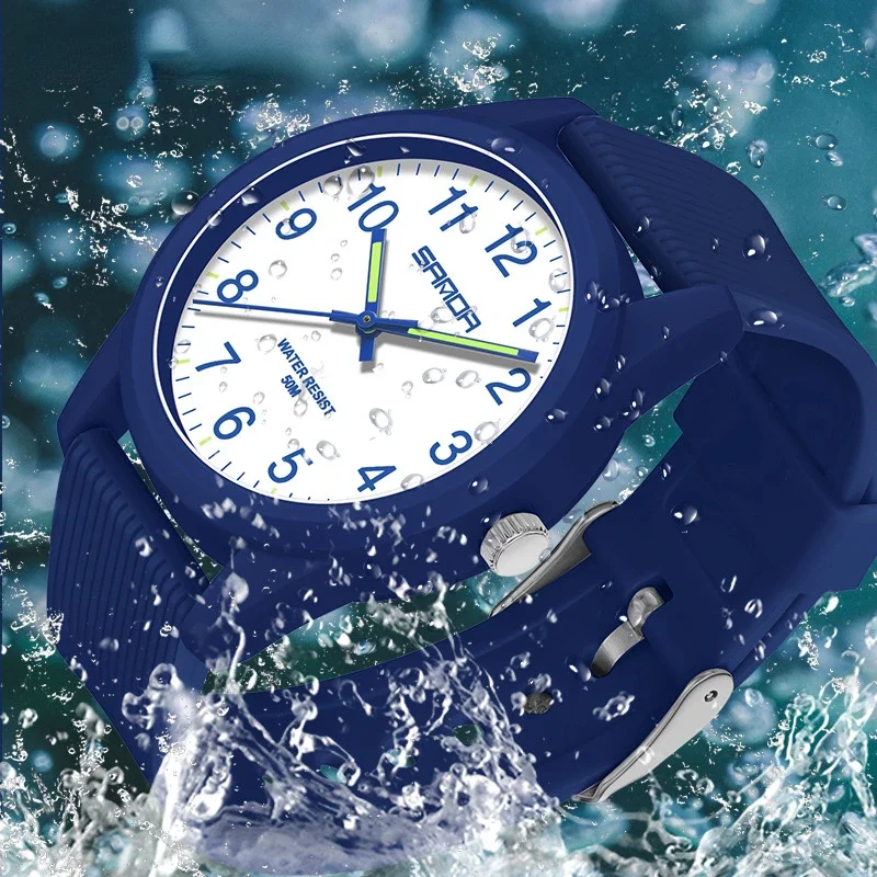 

Sport Waterproof Quartz Watches with Box New Fashion Simple for Women Teenager Small Dial ABS Wristwatch Fashion Outdoor Watch