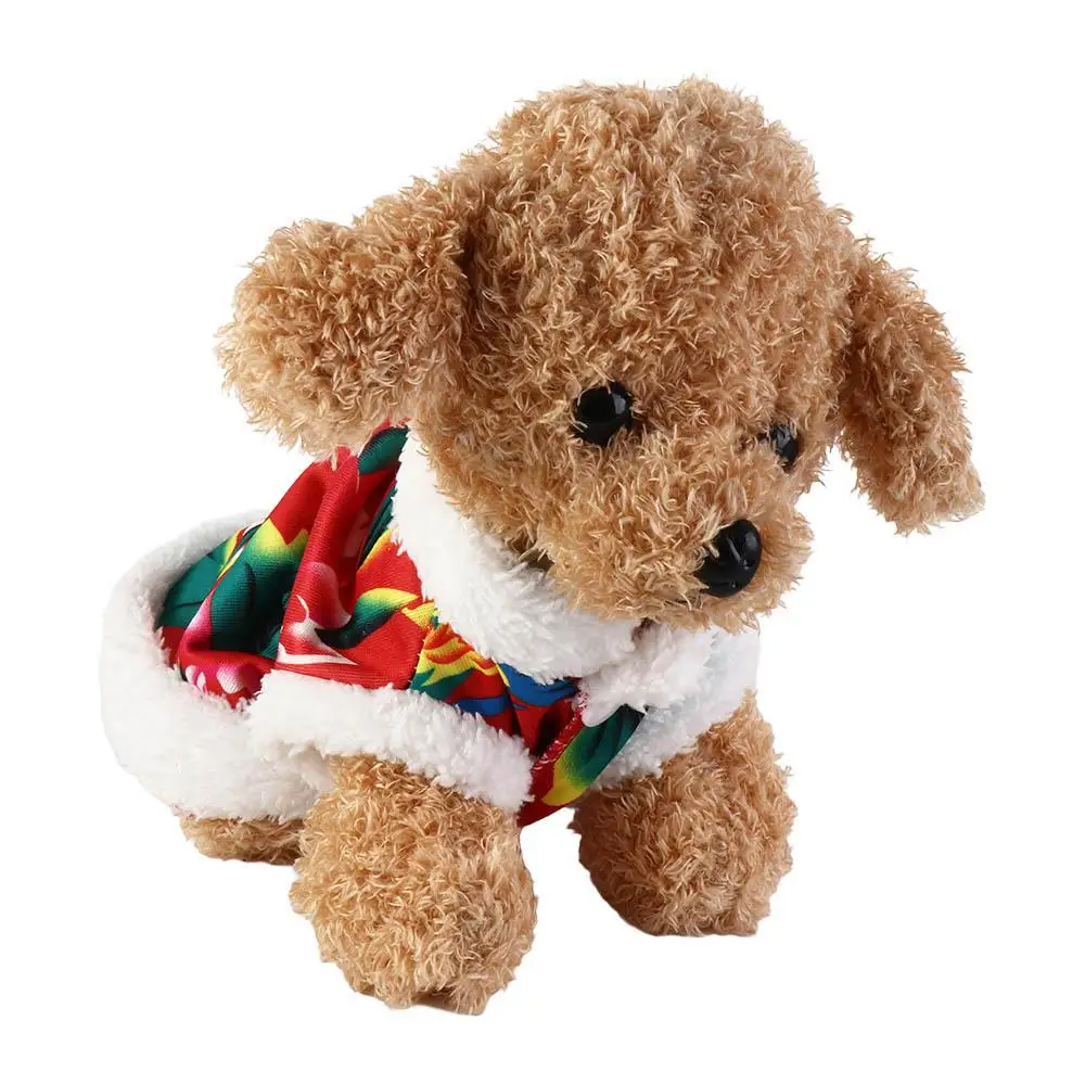

Soft Cats Warm Apparel Jubilant Fleece Lined Cold Weather Pet Costumes Thicken Plush Flowered Cotton Jacket