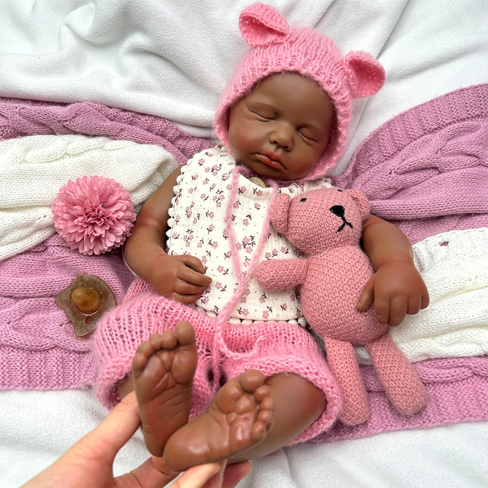 Realistic Skin Veins Loulou 20Inch Full Soft Silicone Reborn Doll Lifelike Weighted Doll Emotional Support for Elderly