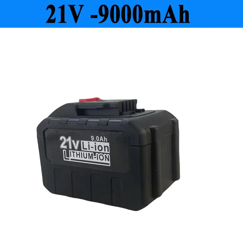 21V 9000mah Lithium Battery For Worx Chainsaw Angle Grinder, Electric Wrench Tool, Specialized Air Cannon Machine Battery