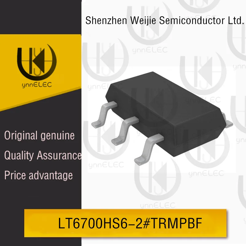 

Original LT6700HS6-2#TRMPBF Micropower Comparator 1.6V Ref AEC-Q100 Grade 1