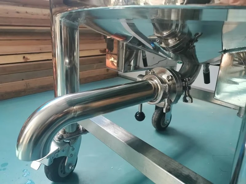 300L AC Motor Heating Homogenizer Mixer High Shear Emulsifying Machine for Cosmetic Food Products Cream Lotion Salad