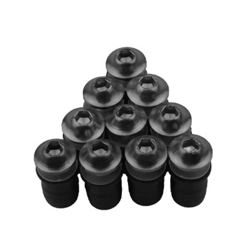 10Pcs Motorcycle Bolt Kit Nuts Fairing Kit 5mm Screws Fasteners Fairing Screws Fairing Bolt Kit M5 Bolts Mounting Kits
