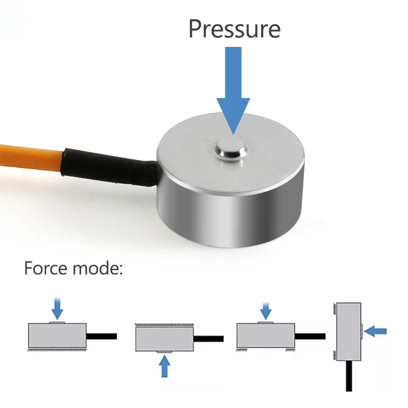 Imagem -06 - Sensor de Força de Compressão Pequeno Ltw 10 Micro Load Cell 5kg 10kg 20kg 30kg 50kg 100kg 200kg 300kg 500kg