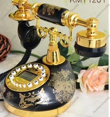 DIS-8675 antique vintage telephone fashion phone rustic phone Redial/ Hands-free/ Caller ID