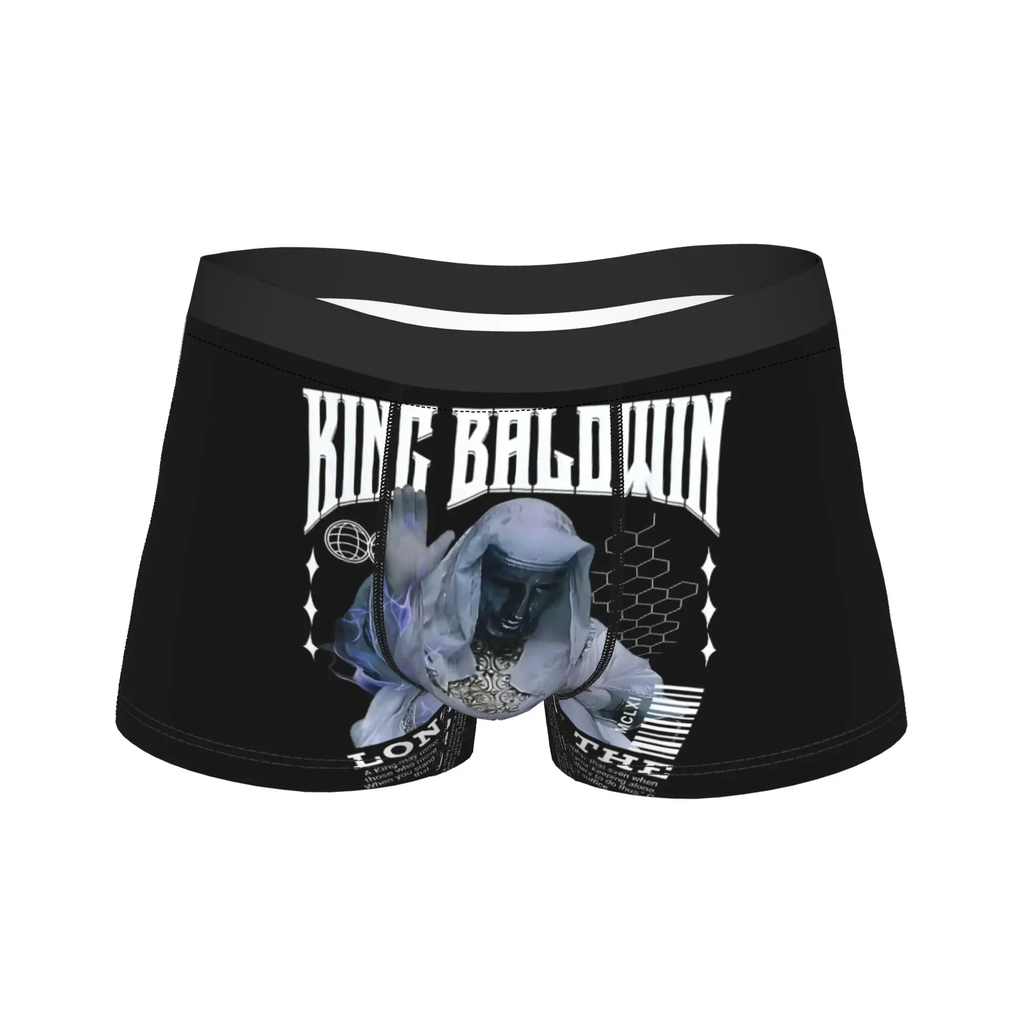 ملابس داخلية King Baldwin IV للرجال سراويل داخلية قصيرة مضحكة من Trenky مخصصة يمكنك صنعها بنفسك مقاس كبير