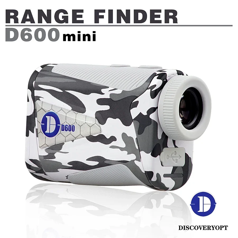 new mini range finder D600 hunting equipment 600m with rechargeable battery