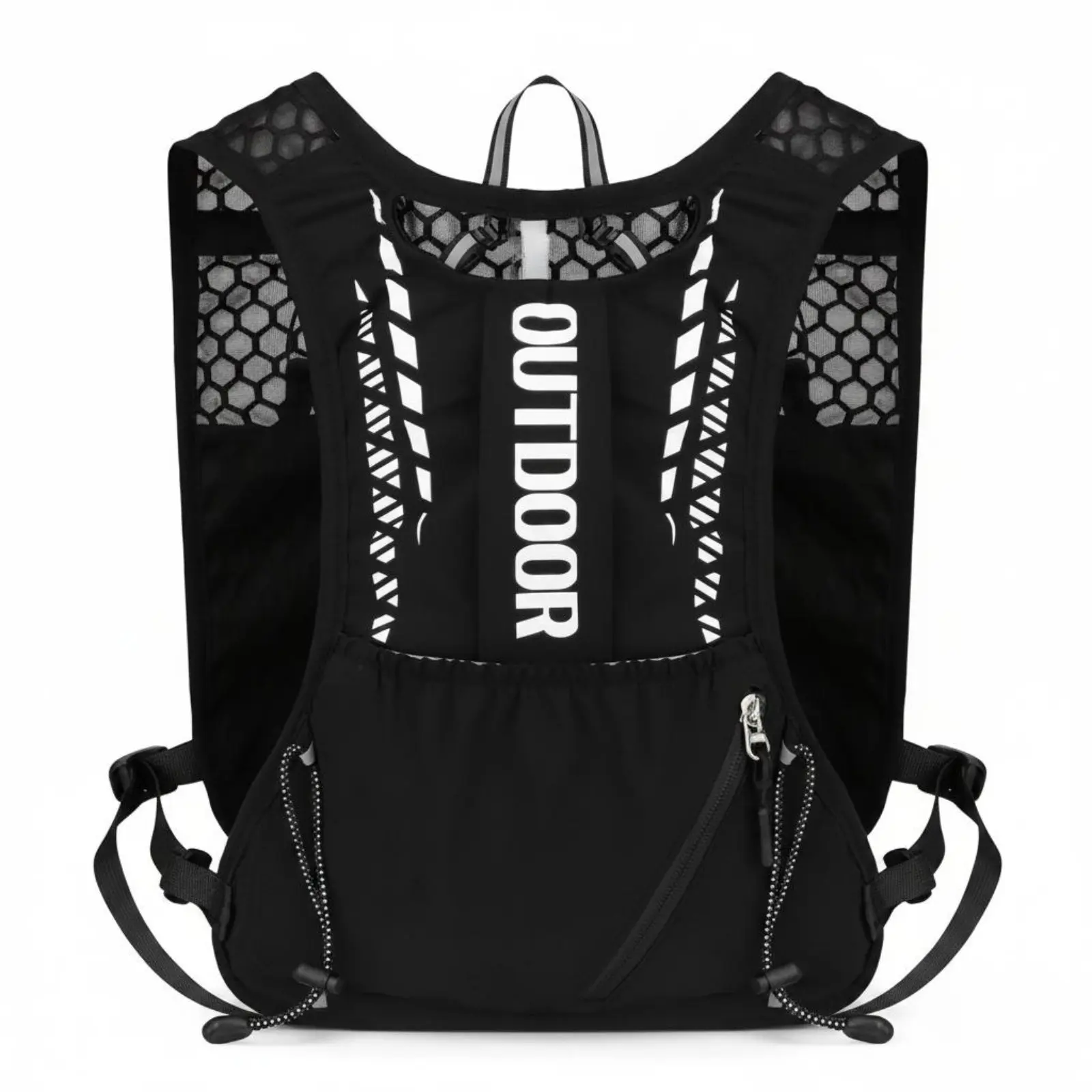 Long-Distance Water Vest Lightweight Trail Running Water Vest Multi-Storage Layout Outdoor Gear for Men and Women, Hiking