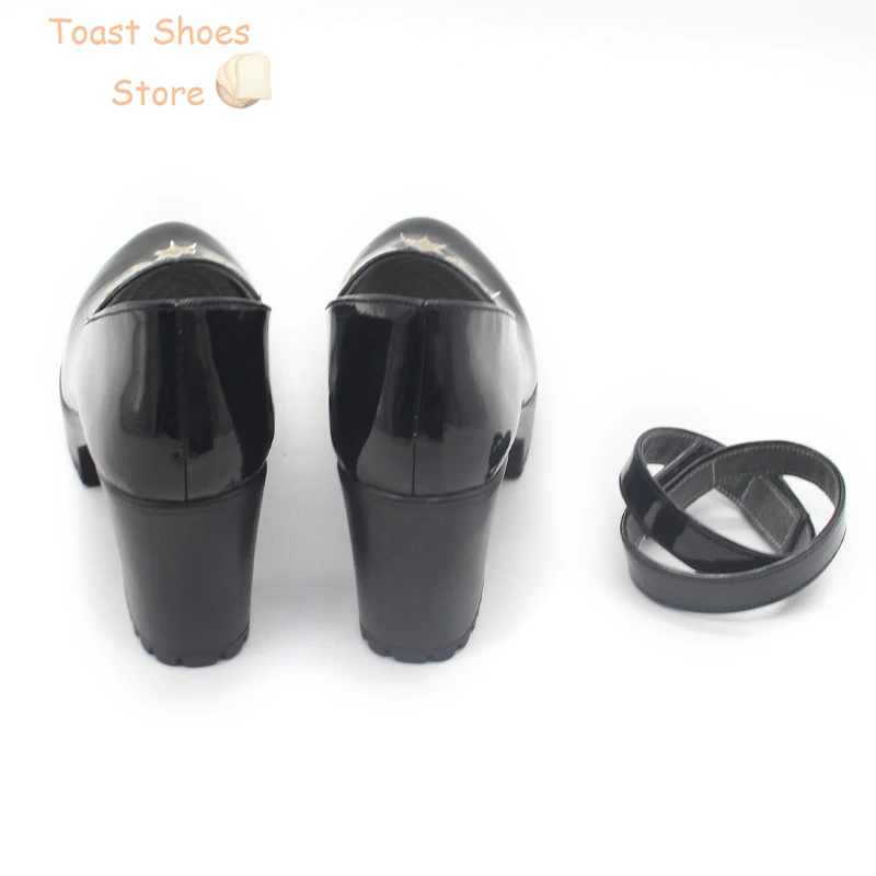 Amamiya Kokoro Cosplay Shoes Vtuber Cosplay Props Halloween Carnival Boots PU Shoes Costume Prop