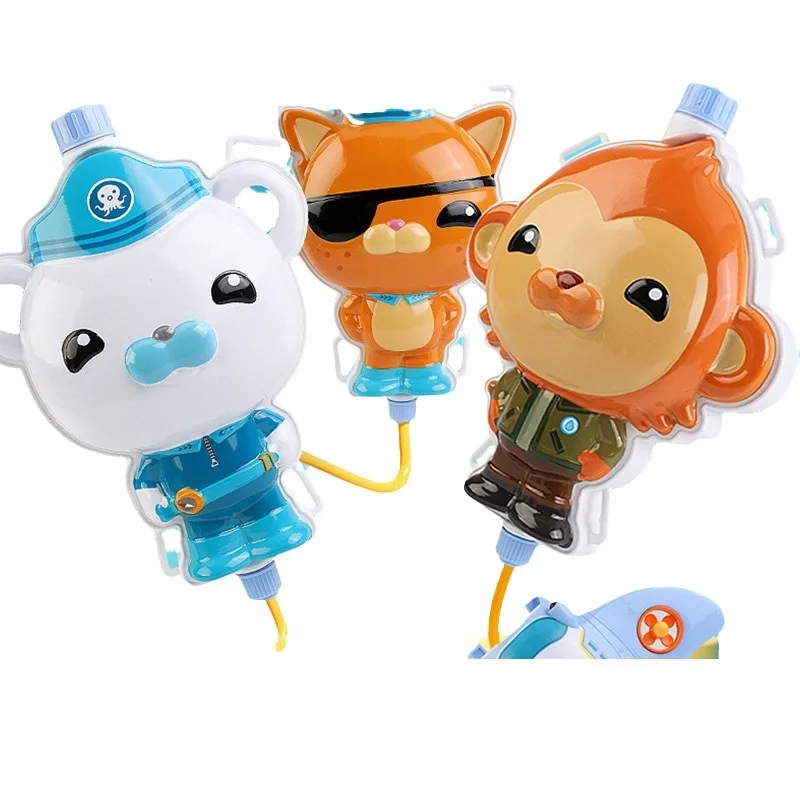 Octonauts Backpack Water Gun Party Barnacles Kwazii Dashi Anime Cartoon for Children Birthday Partys