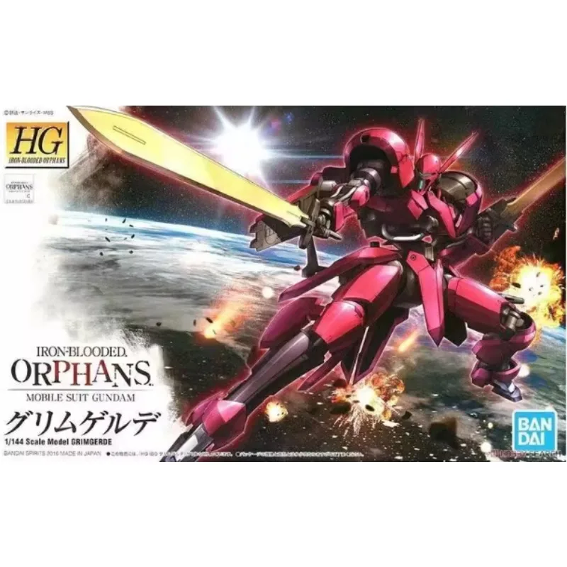 

In stock Bandai Genuine HG 1:144 Gelinjide Gundam Anime Action Figure Assembly Model Toys Gifts