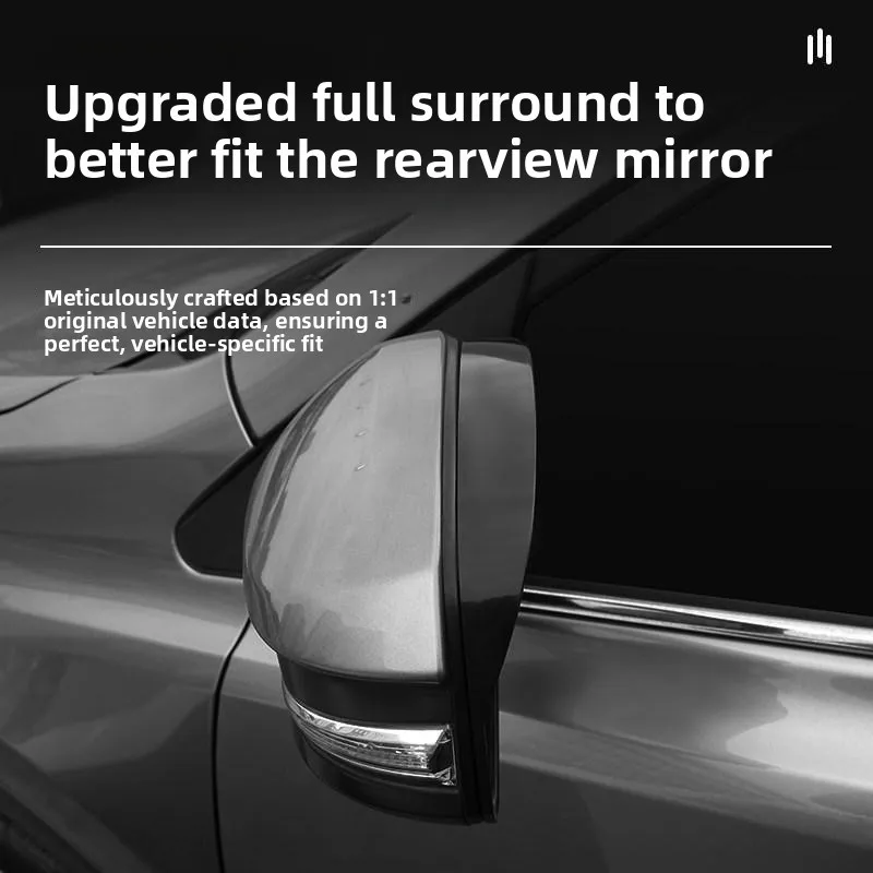 Rearview Mirror Rain Guard for Toyota Camry RAV4 Highlander Corolla Sienna Car Side Mirror Deflector Rain Visor Shield Universal