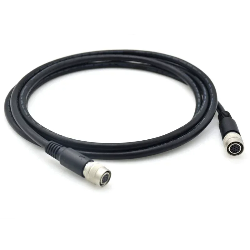 HRS 4 6 7 10 12-pins man vrouw met 1 meter draad Compatibel met Hirose industriële cameraconnector IO-lijn stekkeradapter - afbeelding 2