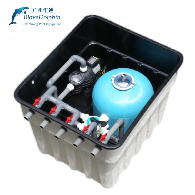 

Integrated Outdoor Water Pump Filter Sand Tank for Landscape Buried Filter Near Swimming Pools