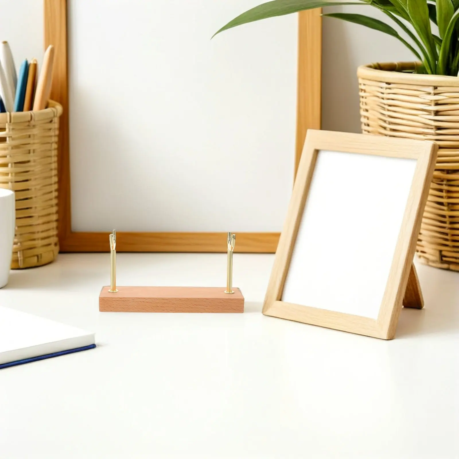 

Wooden Base Bracelet Display Stand Selenite Crystal Jewelry Holder for Hanging Bangle Watch Showcase Stand Desktop Jewelry