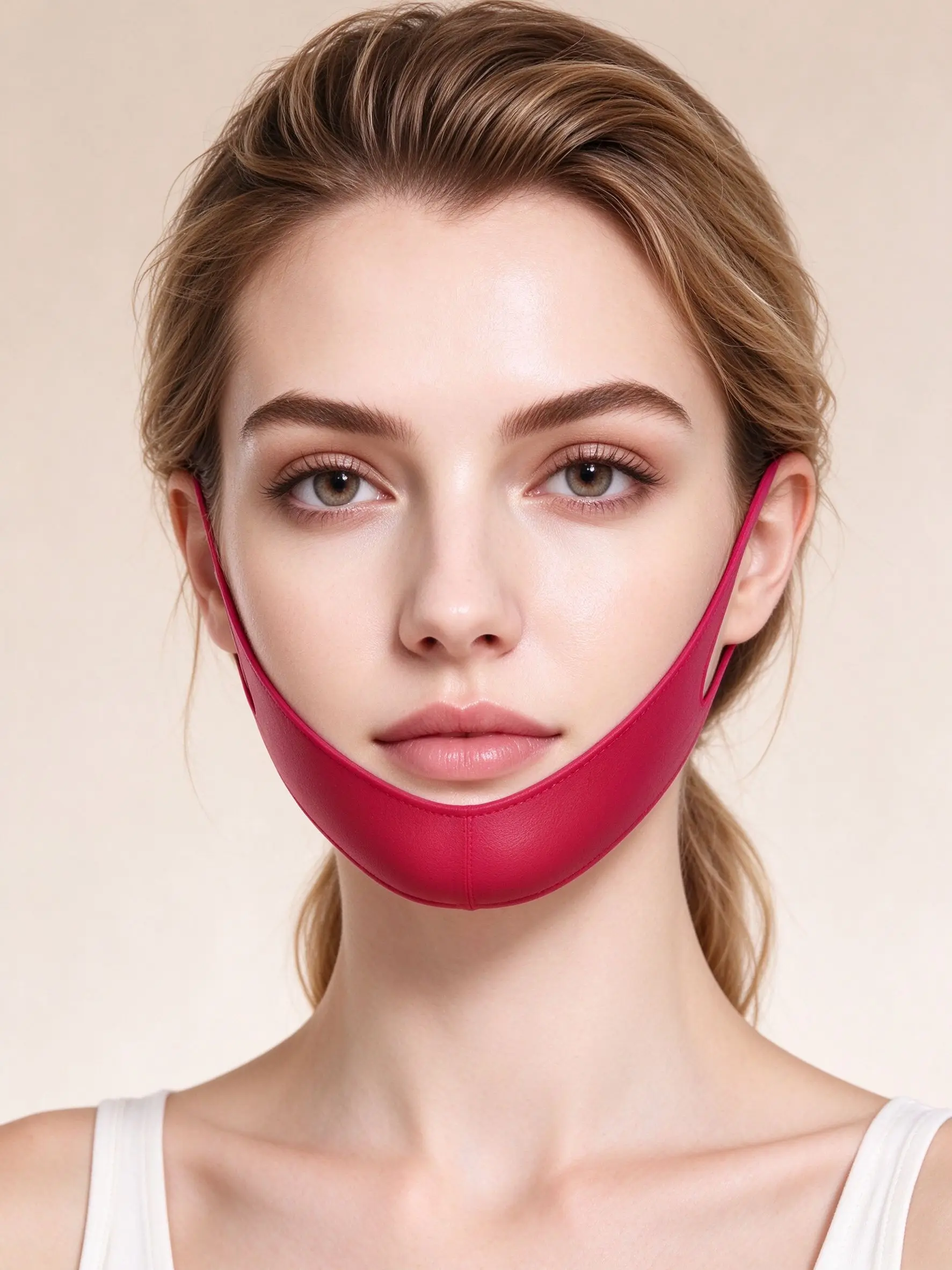 Reusable V Line Lifting Mask Adjustable Face Slimming Strap Double Chin Reducer Anti Wrinkle Jaw Shaper Breathable Sleep Band