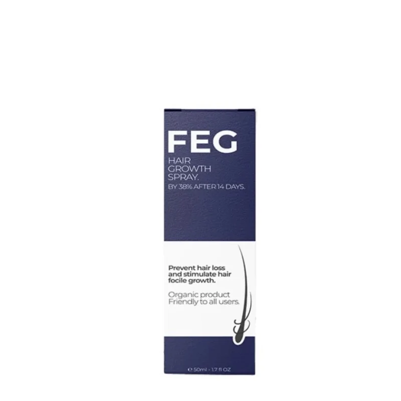 FEG Organic Anti Hair Loss Hair Growth Treatment Oil For Thicker Long Hair -50ML