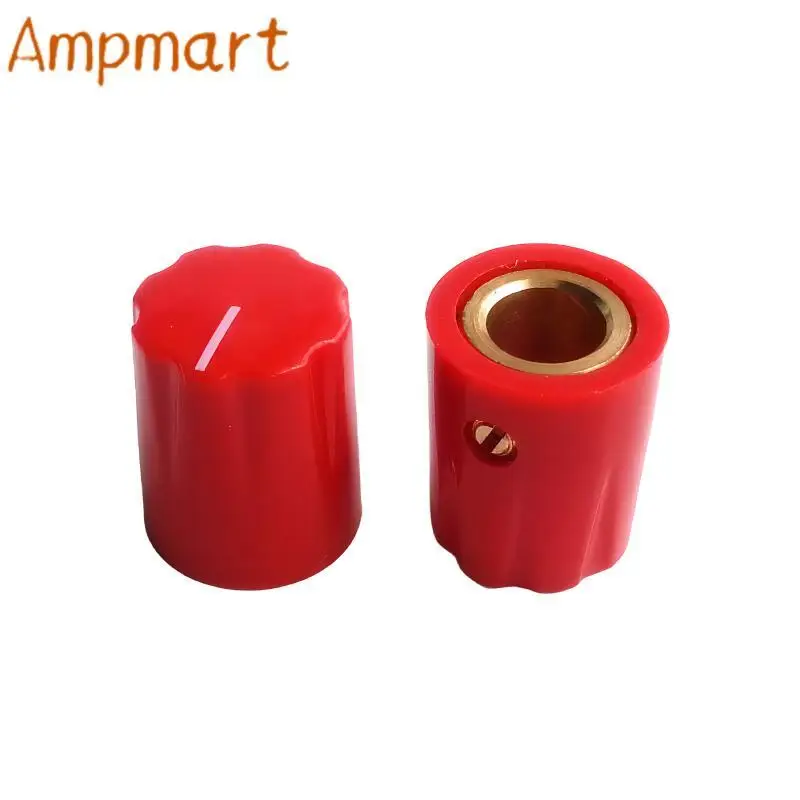 13x16MM E-Gitarren-Effektgerät-Drehknopf, Potentiometer-Lautstärkeregler, mit innerer Kupferhülse, Innenloch 6,4MM – Detail 7