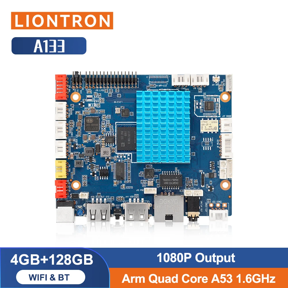 Liontron Allwinner A133 Linux Open Source Maker Development Board PK Raspberry Pi for Access Control consumer electronics