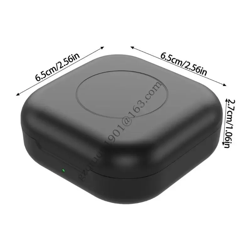 

Travel Earbud Charging Case with 600mAh, Quick Charging 2.5 Hours, LED Lights for T910 Earbuds H05A