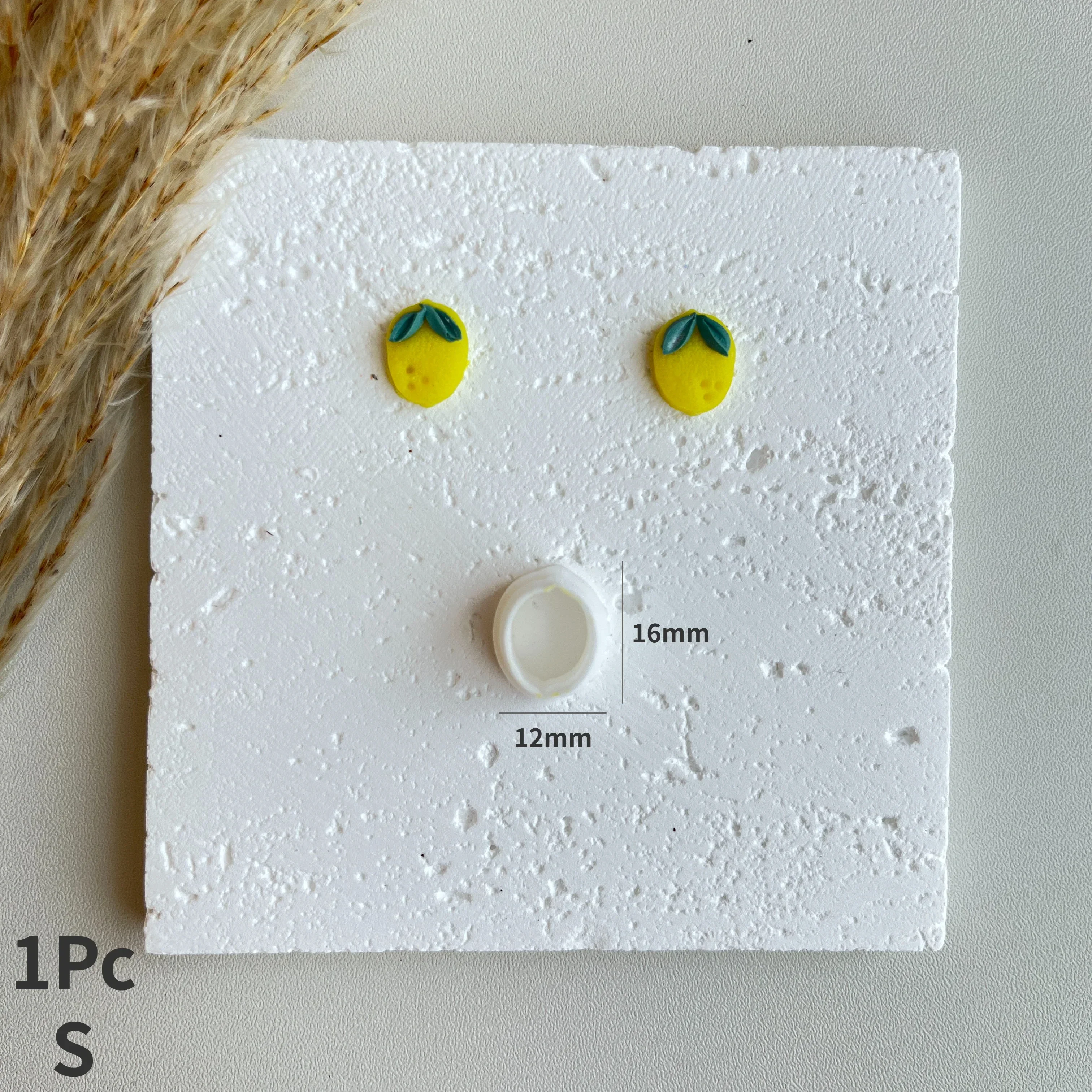Fruits Series Polymer Cutting Molds for DIY Earrings