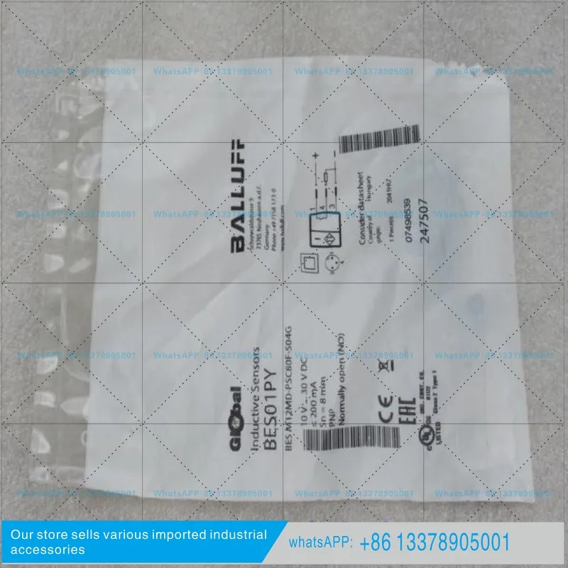 The new BALLUFF sensor BES M12MD-PSC80F-S04G