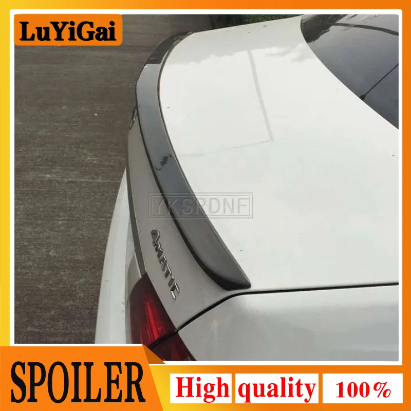 For Mercedes-Benz W212 E320 E260 E300 E63 spoiler high-quality ABS car rear spoiler 2008 2009 2010 2011 2012 2013 W212 4doors