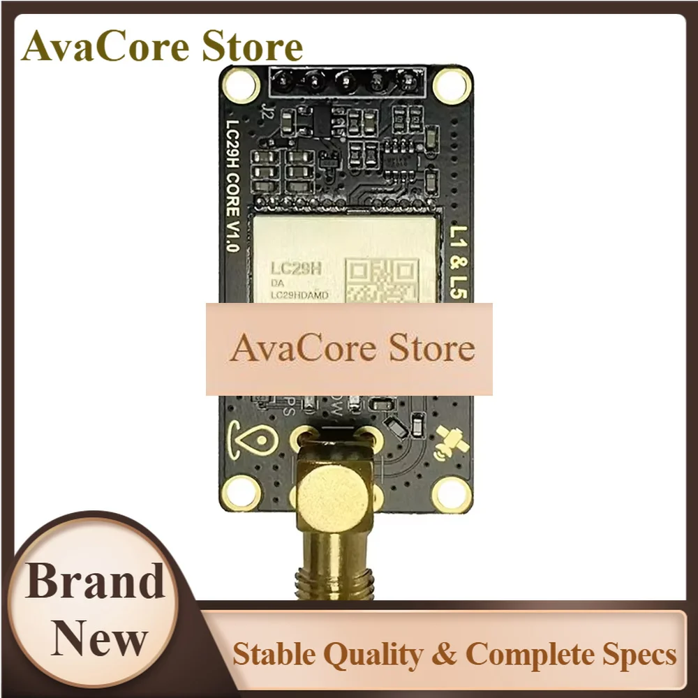 AvaCoreLC29H RTK Positioning Core Board Dual Band L1+L5 GPS Glonass Galileo LC29HDA Module GNSS High-precision Centimeter Level