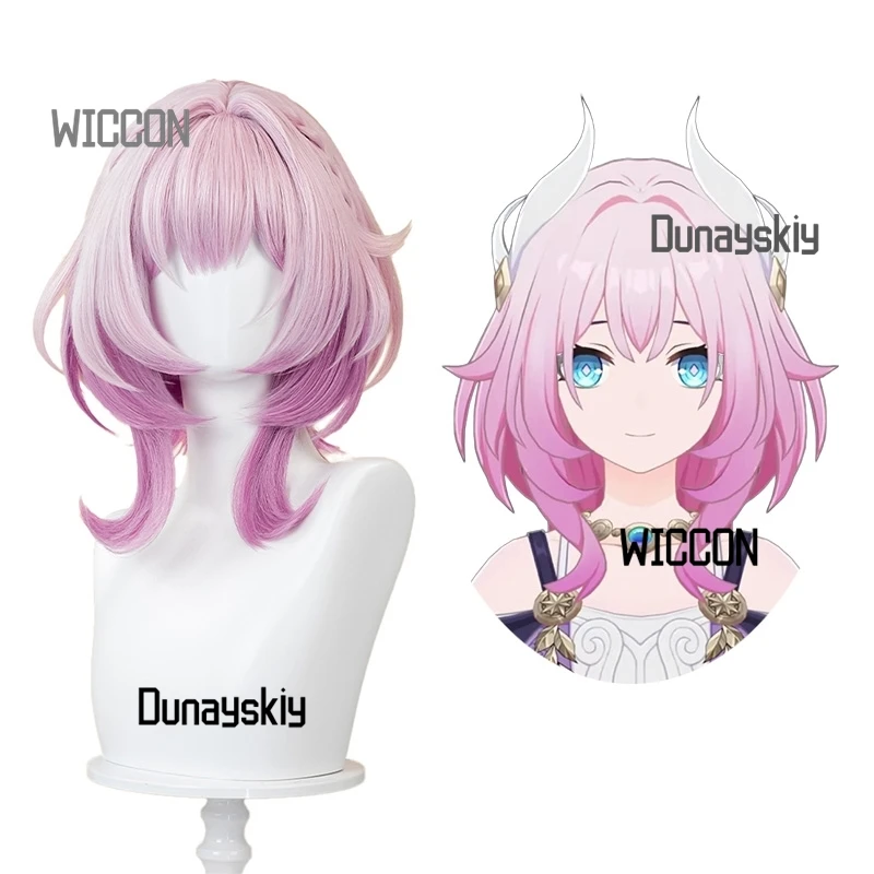 

Honkai: Star Rail cosplay Cyrene high quality Wig pink small Fried Dough Twists braid kawaii Jirai Kei Halloween summer cosplay