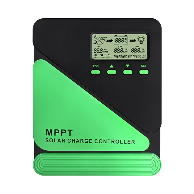 Solar Charge Controller MPPT Solar Panel Solar Charge Regulator 12V 24V Battery PV Input 100VOC