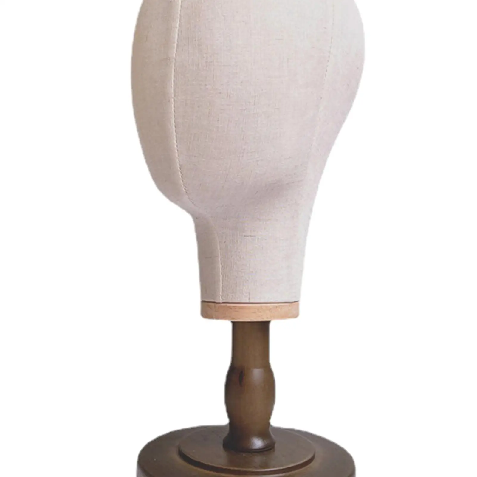 Mannequin-Kopf aus Segeltuch, Manikin-Kopfmodell, Kopfhörer-Rack-Styling-Display, Hut