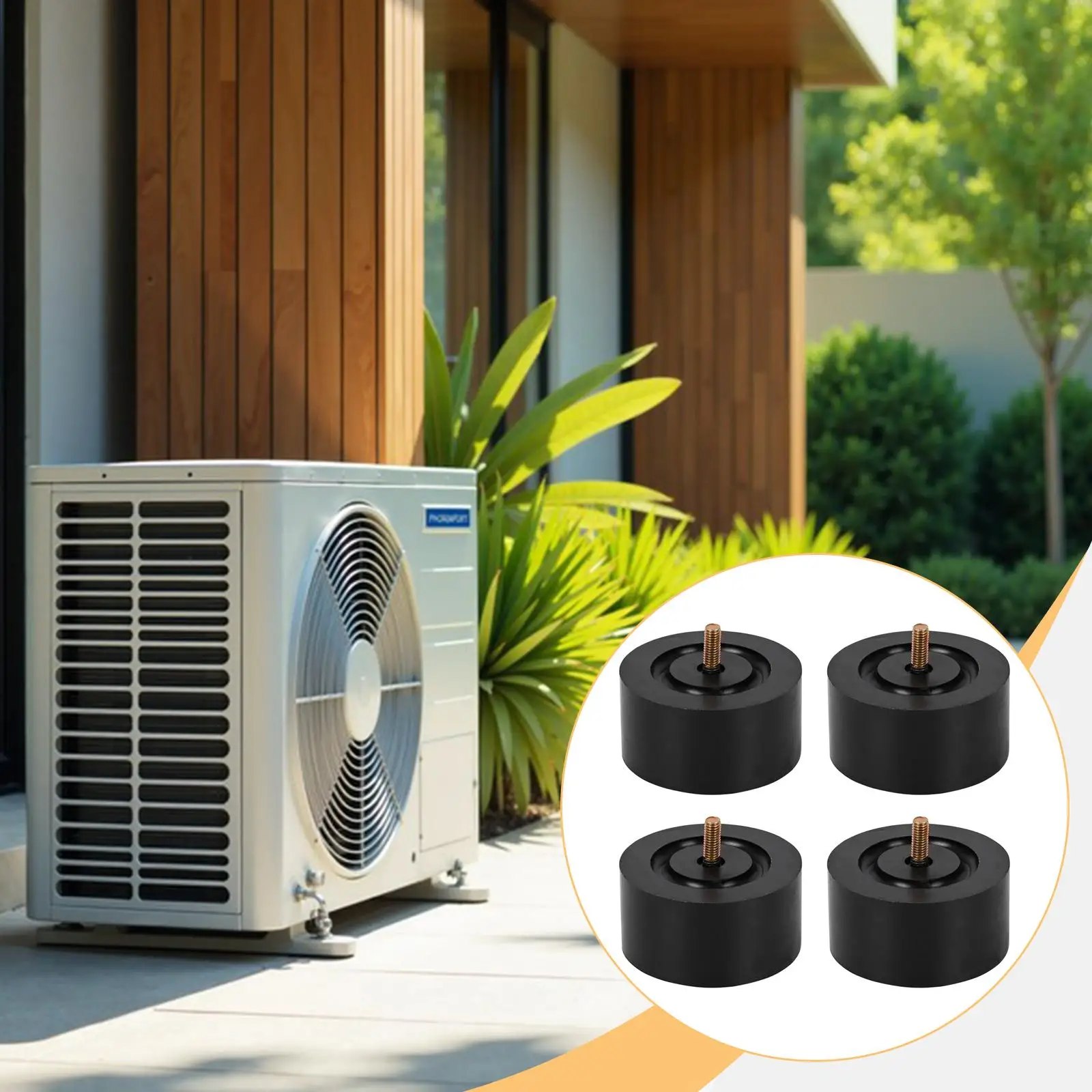 air-conditioner-pad-anti-vibration-stability-rubber-mount-outdoor-unit-accessories-easy-install-for-home-office