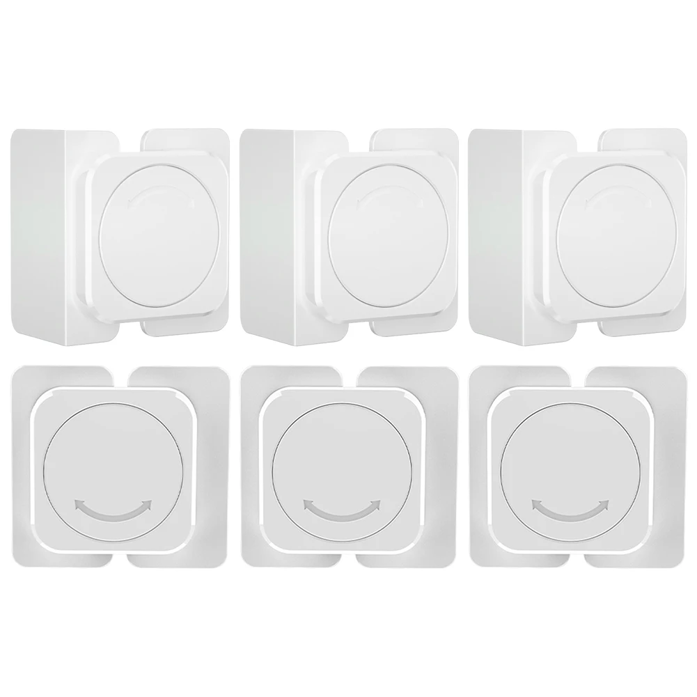 Child Safety Locks for Cabinets Drawers & Fridges 6 Pack Childproofing Solution to Prevent Access to Dangerous Items