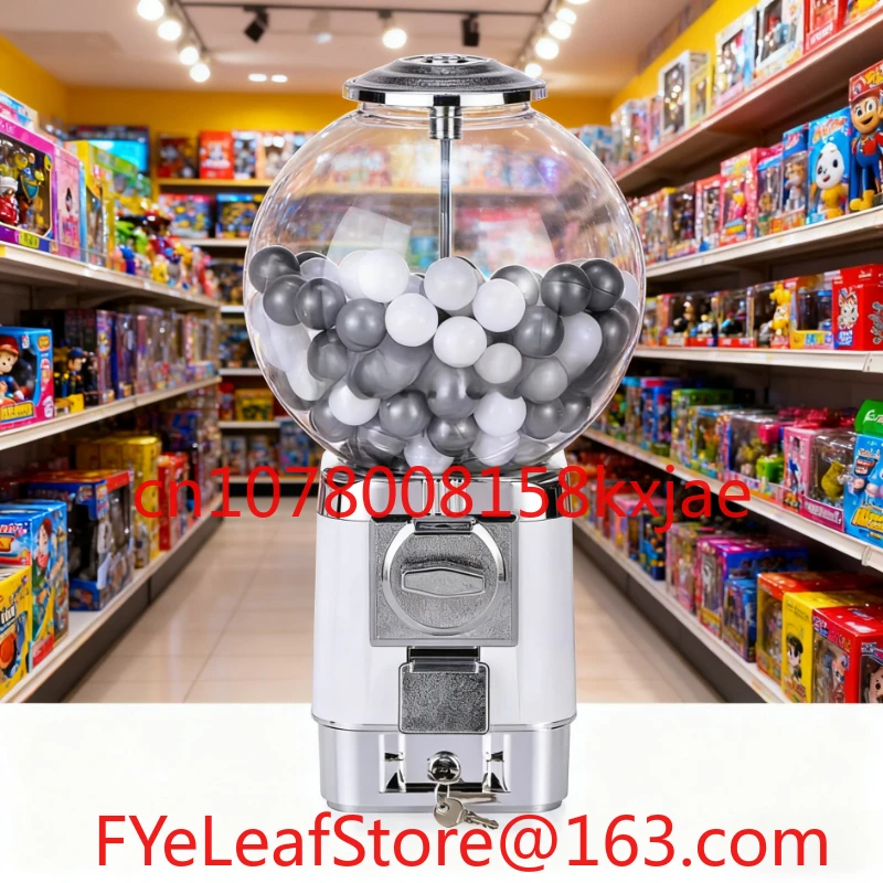32mm Desktop Egg Twisting Machine, Exhibition Warm-up Activity Interactive Lottery Machine, Ball Bucket Diameter 250mm