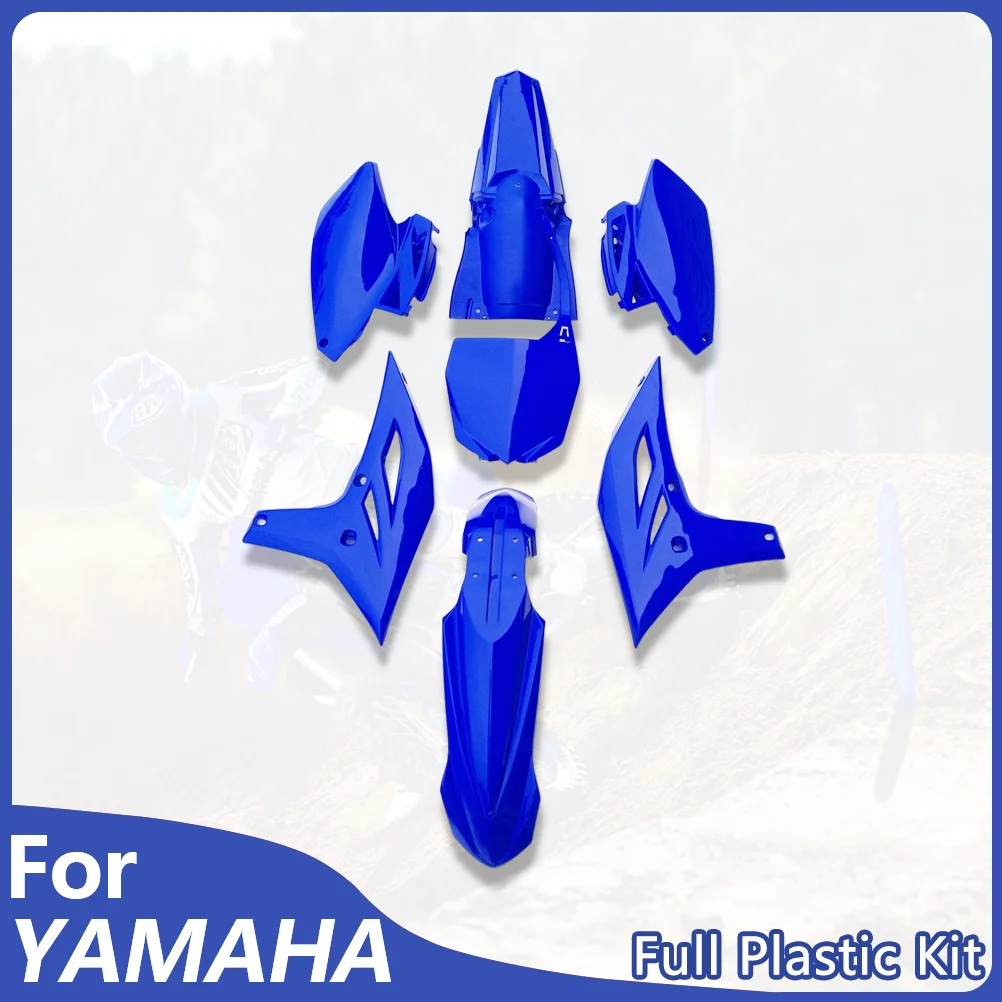 OTOM For YAMAHA YZ250F 10-13 Plastic Kit Motorcycle Full Body Fairing Cover Front Number Plate Fuel Tank Guards Rear Mudguard