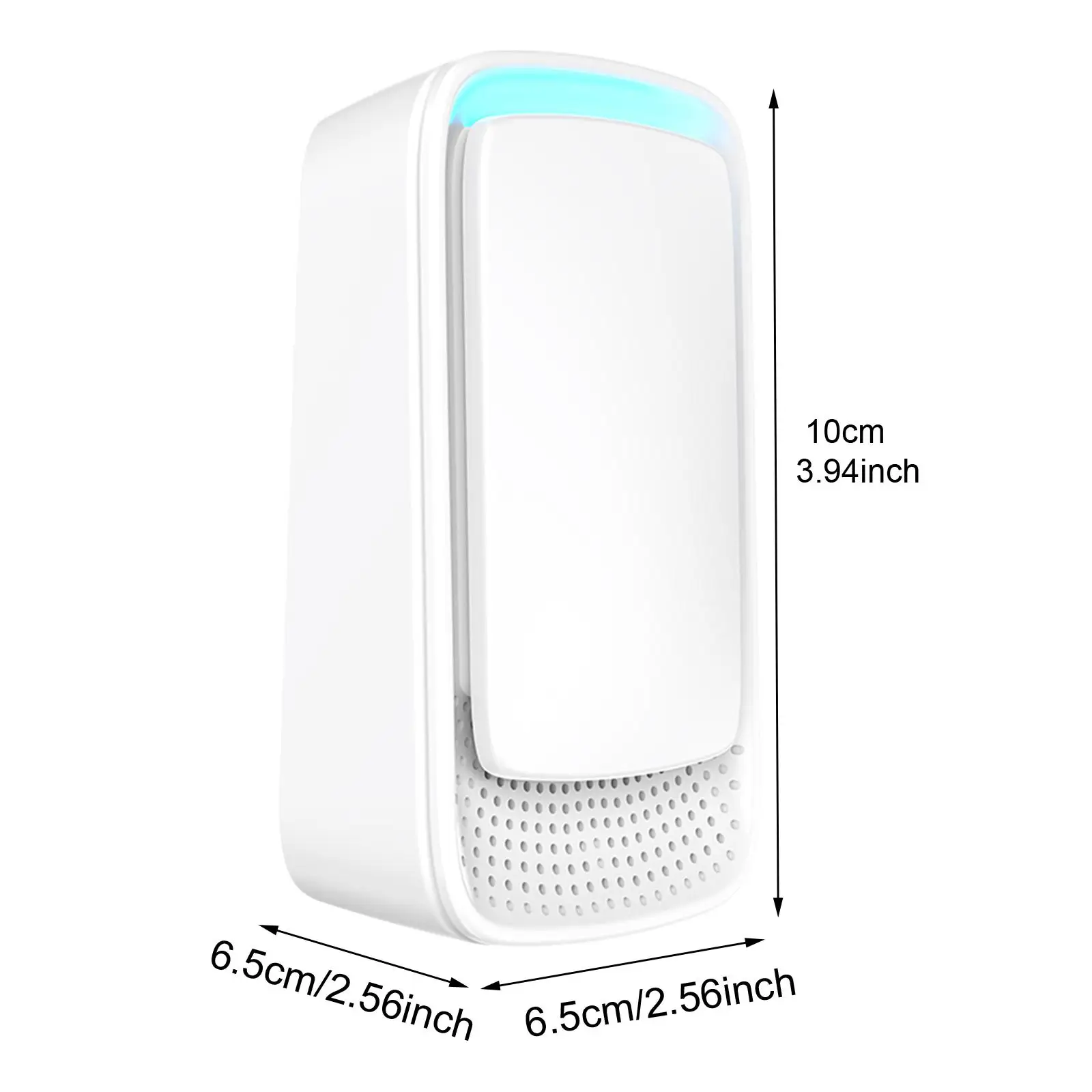 Air Purifier Portable Low Noise Smoke Odor Removal for Bedroom Office Home