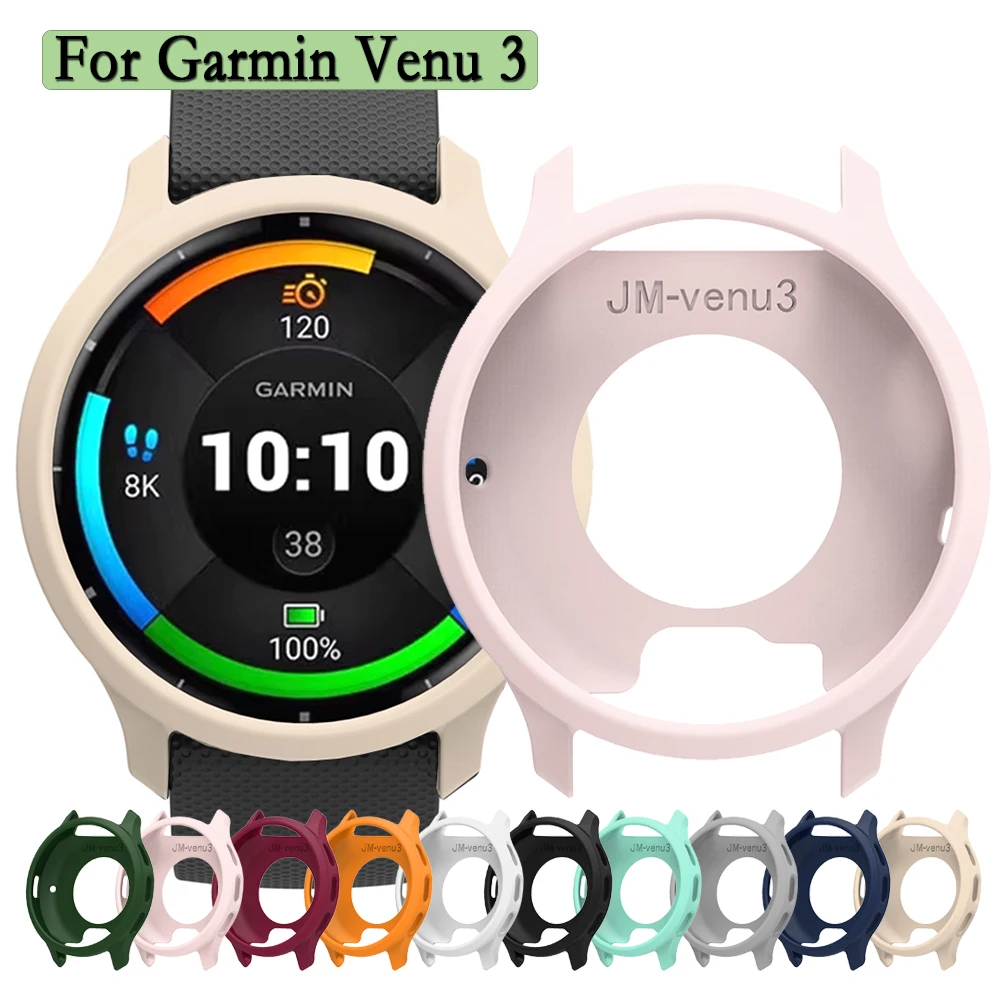 Watch Case For Garmin Venu 3 Flexible and Soft Silicone Cover For Garmin Venu 3 Protective Shell Watch Decoration