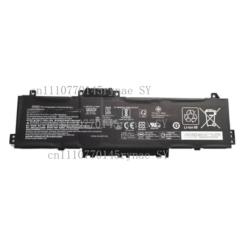 

Новая батарея для ноутбука AE03XL для HP 240 G10 14-EE 15-FC HSTNN-AB1B HSTNN-OB3E, 11.25В, 41.04Втч, 3467мАч, сменная батарея